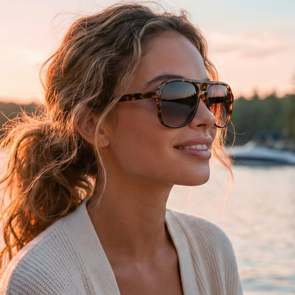 Dax Cruz Tortoise Sunglasses