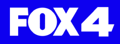 FOX 4 logo on a blue background
