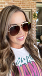 Classic Aviator Brown ombre