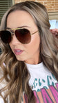 Classic Aviator Brown ombre