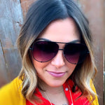 Classic Aviator Black ombré