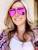 Classic Aviators Hot Pink