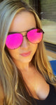 Classic Aviators Hot Pink