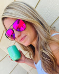 Classic Aviators Hot Pink